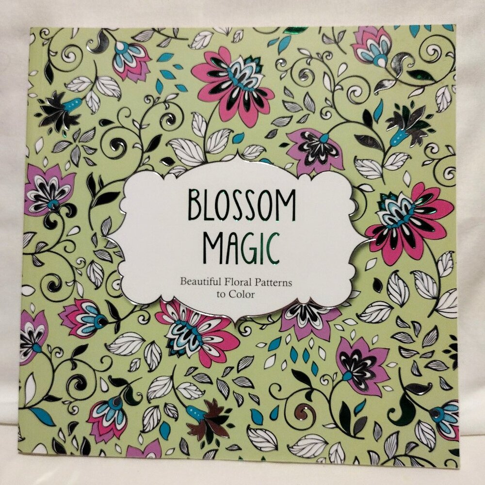 Blossom Magic: Beautiful Floral Patterns to Color